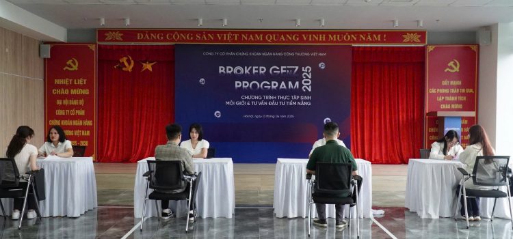 Broker GenZ Program 2025 – Chương trình Thực tập sinh Môi giới & Tư vấn Đầu tư tiềm năng thu hút sự quan tâm của nhiều sinh viên 
