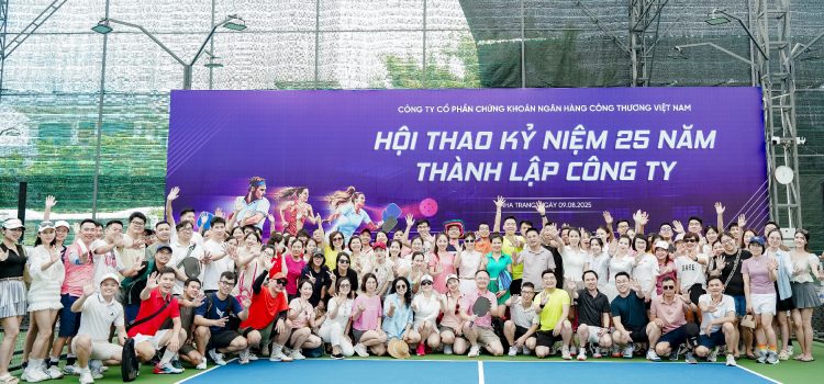 Hội thao Kỷ niệm 25 năm thành lập Chứng khoán Công thương 2025 diễn ra thành công rực rỡ Hội thao Kỷ niệm 25 năm thành lập Chứng khoán Công thương 2025 diễn ra thành công rực rỡ
