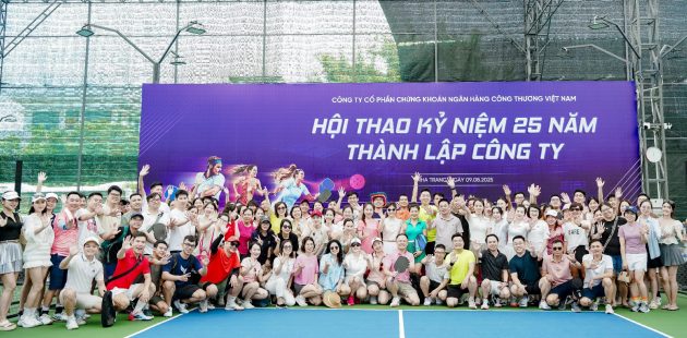 Hội thao Kỷ niệm 25 năm thành lập Chứng khoán Công thương 2025 diễn ra thành công rực rỡ 