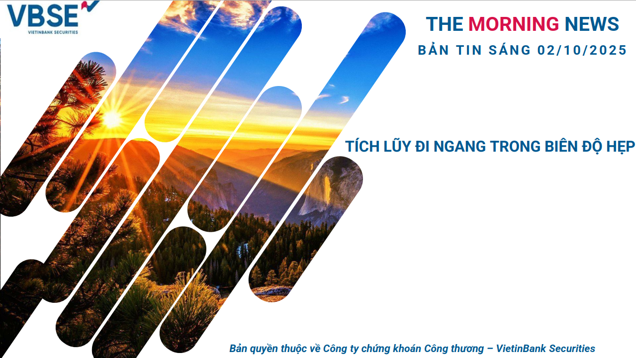 Bản tin thị trường ngày 02/10/2025