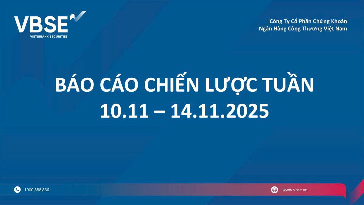 Bản tin chiến lược đầu tư tuần 10.11 – 14.11.2025