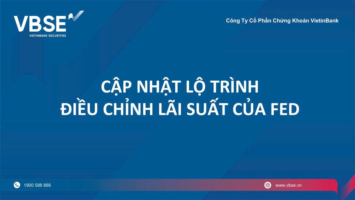 Cập nhật lộ trình điều chỉnh lãi suất của FED