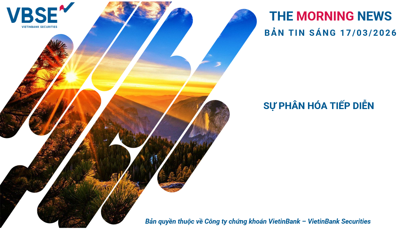 Bản tin thị trường ngày 17/03/2026
