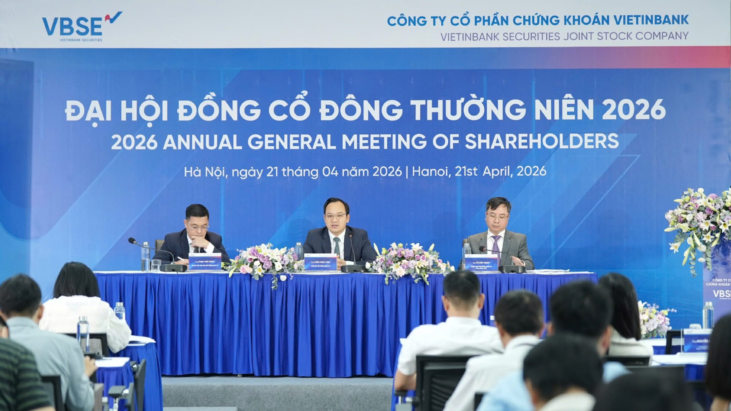 ĐHĐCĐ 2026: Lãnh đạo VBSE nhấn mạnh tập trung xây dựng hạ tầng giao dịch carbon, mở rộng hệ sinh thái tài chính xanh